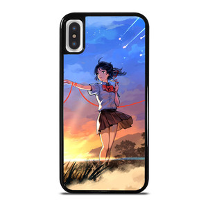 MITSUHA MIYAMIZU KIMI NO NAWA YOUR NAME ANIME iPhone X / XS Case Cover