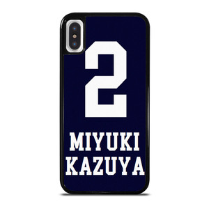 MIYUKI KAZUYA DIAMOND NO ACE BASEBALL iPhone X / XS Case Cover