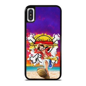 MONKEY D LUFFY ONE PIECE BEACH iPhone X / XS Case Cover