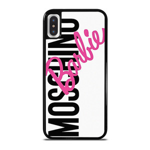 MOSCHINO BARBIE LOGO iPhone X / XS Case Cover