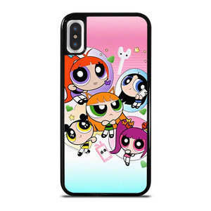 NEW JEANS KPOP X POWERPUFF GIRLS CARTOON iPhone X / XS Case Cover