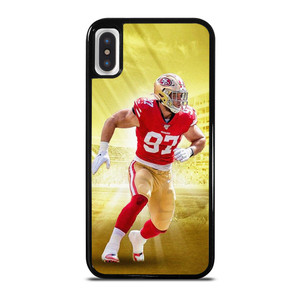 NICK BOSA SAN FRANCISCO 49ERS LEGEND iPhone X / XS Case Cover NICK BOSA SAN FRANCISCO 49ERS LEGEND iPhone X / XS Case Cover