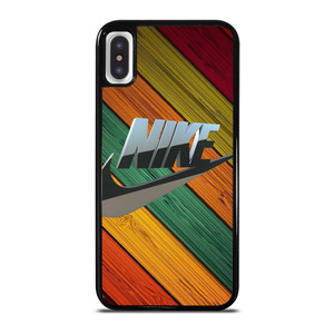 NIKE 3D WOOD LOGO iPhone X / XS Case Cover