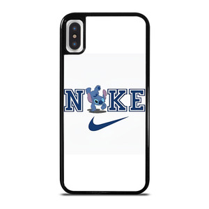 NIKE DISNEY STITCH CARTOON iPhone X / XS Case Cover