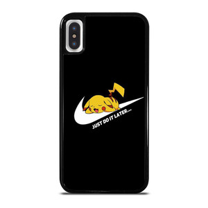 NIKE PIKACHU POKEMON JUST DO IT iPhone X / XS Case Cover