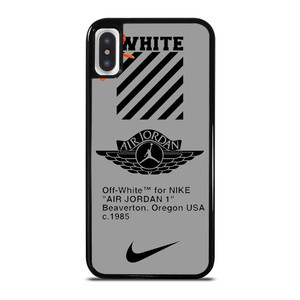OFF WHITE NIKE AIR JORDAN COLLAGE iPhone X / XS Case Cover