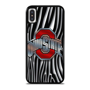 OHIO STATE FOOTBALL METAL ABSTRACT LOGO iPhone X / XS Case Cover