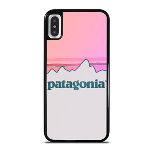 PATAGONIA LOGO PINK iPhone X / XS Case Cover