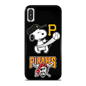 PITTSBURGH PIRATES SNOOPY BASEBALL iPhone X / XS Case Cover