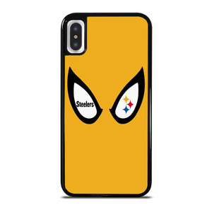 PITTSBURGH STEELERS SPIDERMAN LOGO iPhone X / XS Case Cover