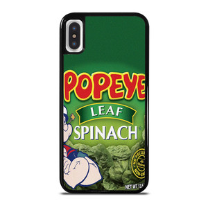 POPEYE LEAF SPINACH iPhone X / XS Case Cover POPEYE LEAF SPINACH iPhone X / XS Case Cover
