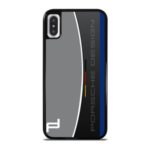 PORSCHE DESIGN CARBON LOGO iPhone X / XS Case Cover