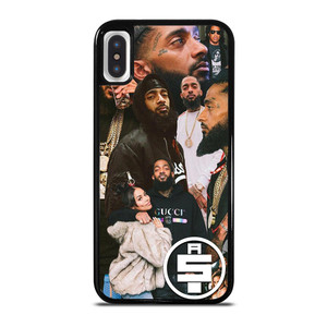 RAPPER NIPSEY HUSSLE COLLAGE iPhone X / XS Case Cover