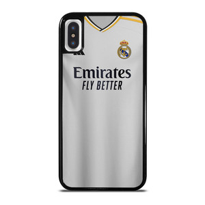 REAL MADRID 2023-2024 KIT iPhone X / XS Case Cover REAL MADRID 2023-2024 KIT iPhone X / XS Case Cover