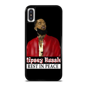 RIP KING NIPSEY HUSSLE iPhone X / XS Case Cover RIP KING NIPSEY HUSSLE iPhone X / XS Case Cover