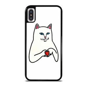 RIPNDIP CAT LOVE SIGN iPhone X / XS Case Cover