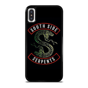 RIVERDALE SOUTH SIDE SERPENTS BADGE iPhone X / XS Case Cover RIVERDALE SOUTH SIDE SERPENTS BADGE iPhone X / XS Case Cover