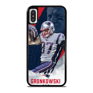 ROB GRONKOWSKI NEW ENGLAND PATRIOT FOOTBALL iPhone X / XS Case Cover