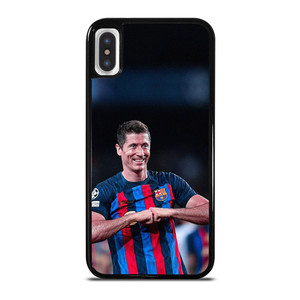 ROBERT LEWANDOWSKI BARCELONA iPhone X / XS Case Cover
