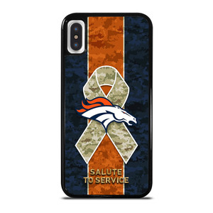 SALUTE TO SERVICE DENVER BRONCOS iPhone X / XS Case Cover SALUTE TO SERVICE DENVER BRONCOS iPhone X / XS Case Cover