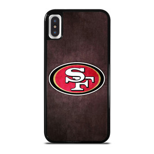SAN FRANCISCO 49ERS GRUNGE EMBLEM iPhone X / XS Case Cover SAN FRANCISCO 49ERS GRUNGE EMBLEM iPhone X / XS Case Cover
