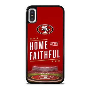 SAN FRANCISCO 49ERS HOME OF FAITHFUL iPhone X / XS Case Cover SAN FRANCISCO 49ERS HOME OF FAITHFUL iPhone X / XS Case Cover