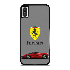 SCUDERIA FERRARI LOGO SUPER CAR RED iPhone X / XS Case Cover SCUDERIA FERRARI LOGO SUPER CAR RED iPhone X / XS Case Cover