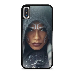 STAR WARS AHSOKA BABY YODA iPhone X / XS Case Cover STAR WARS AHSOKA BABY YODA iPhone X / XS Case Cover