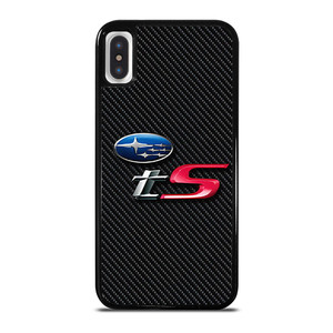 SUBARU WRX TS CARBON EMBLEM iPhone X / XS Case Cover