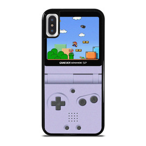SUPER MARIO GAME BOY ADVANCE SP iPhone X / XS Case Cover SUPER MARIO GAME BOY ADVANCE SP iPhone X / XS Case Cover