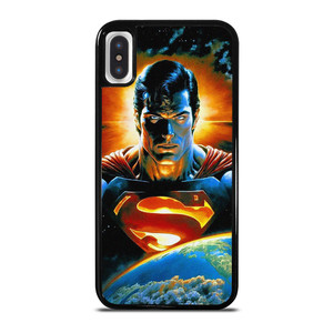 SUPERMAN WORLD CARTOON iPhone X / XS Case Cover