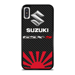 SUZUKI GSX S CARBON EMBLEM iPhone X / XS Case Cover SUZUKI GSX S CARBON EMBLEM iPhone X / XS Case Cover