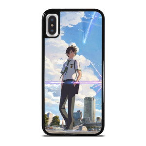TAKI TACHIBANA KIMI NO NAWA YOUR NAME iPhone X / XS Case Cover TAKI TACHIBANA KIMI NO NAWA YOUR NAME iPhone X / XS Case Cover