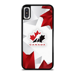 TEAM HOCKEY CANADA SYMBOL iPhone X / XS Case Cover