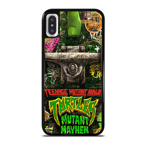 TEENAGE MUTANT NINJA TURTLES MAYHEM SKATEBOARD iPhone X / XS Case Cover