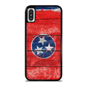 TENNESSEE FLAG WOOD LOGO iPhone X / XS Case Cover TENNESSEE FLAG WOOD LOGO iPhone X / XS Case Cover