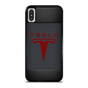 TESLA METAL CARBON LOGO iPhone X / XS Case Cover TESLA METAL CARBON LOGO iPhone X / XS Case Cover