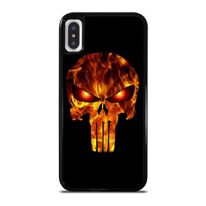 THE PUNISHER BURNED ICON iPhone X / XS Case Cover THE PUNISHER BURNED ICON iPhone X / XS Case Cover
