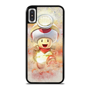 TOAD SUPER MARIO BROS iPhone X / XS Case Cover