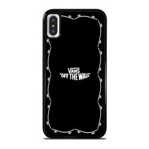 VANS OFF THE WALL SKATEBOARD FRAMED iPhone X / XS Case Cover