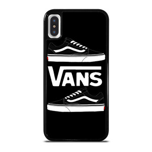 VANS OLD SKOOL BLACK iPhone X / XS Case Cover VANS OLD SKOOL BLACK iPhone X / XS Case Cover