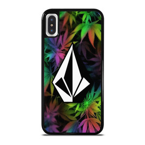VOLCOM MARIJUANA LEAF iPhone X / XS Case Cover