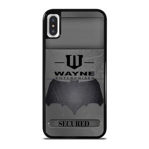 WAYNE ENTERPRISES METAL LOGO iPhone X / XS Case Cover