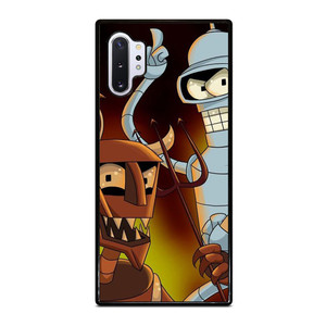 BENDER ROBOT DEVIL FUTURAMA CARTOON Samsung Galaxy Note 10 Plus Case Cover