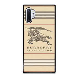 BURBERRY STRIPE LOGO Samsung Galaxy Note 10 Plus Case Cover BURBERRY STRIPE LOGO Samsung Galaxy Note 10 Plus Case Cover