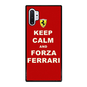 KEEP CALM AND FORZA FERRARI Samsung Galaxy Note 10 Plus Case Cover KEEP CALM AND FORZA FERRARI Samsung Galaxy Note 10 Plus Case Cover