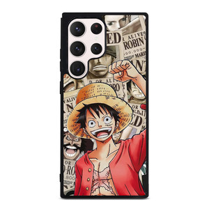 LUFFY WANTED POSTER PATTERN  Samsung Galaxy S23 Ultra Case Cover