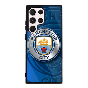 MANCHESTER CITY METAL LOGO  Samsung Galaxy S23 Ultra Case Cover