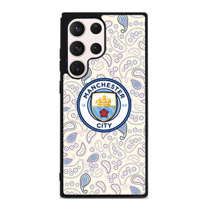 MANCHESTER CITY PUMA PATTERN  Samsung Galaxy S23 Ultra Case Cover