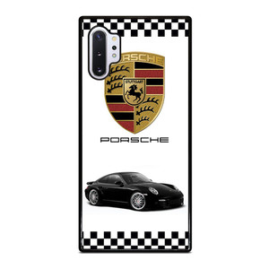 PORSCHE 911 CHECKERED EMBLEM Samsung Galaxy Note 10 Plus Case Cover PORSCHE 911 CHECKERED EMBLEM Samsung Galaxy Note 10 Plus Case Cover